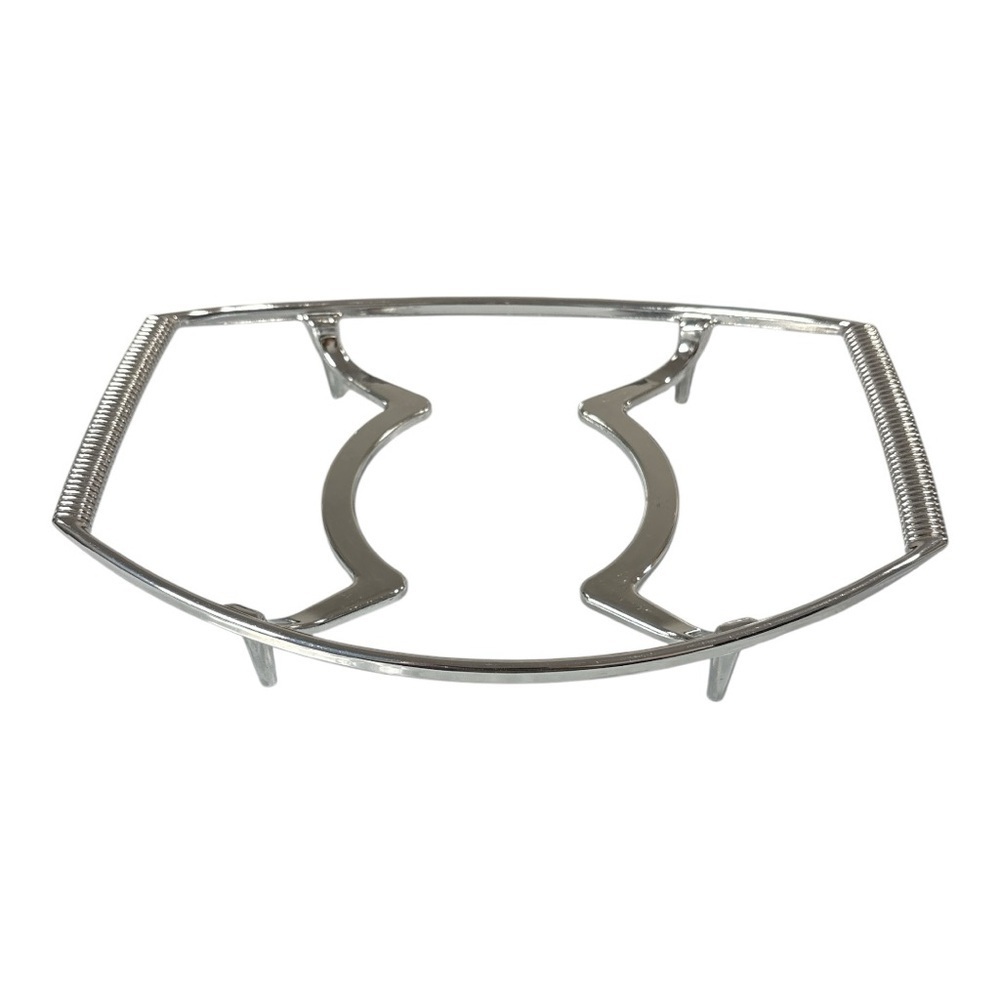 Vtg Corning Ware Chrome Trivet Serving Stand Cradle P-11-M-1 Casserole Holder